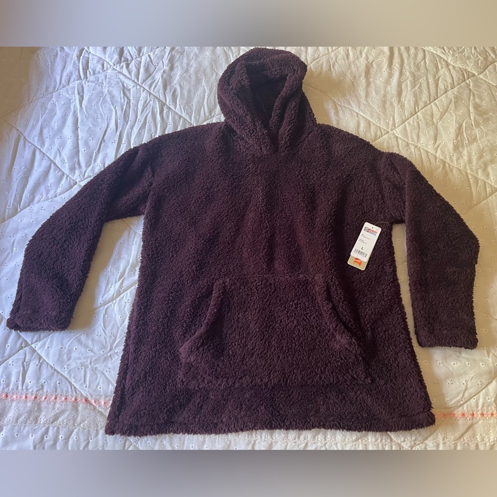 32 Degrees Women's plush Hoodie Size Large NWT